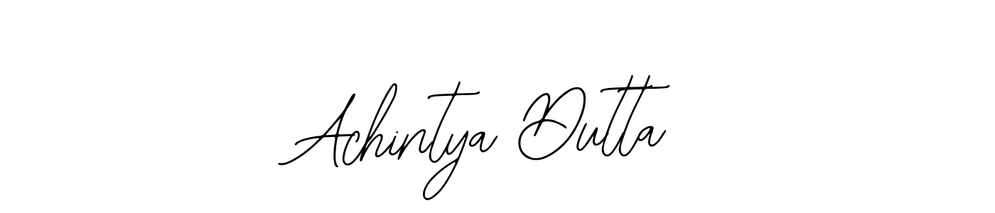 Create a beautiful signature design for name Achintya Dutta. With this signature (Bearetta-2O07w) fonts, you can make a handwritten signature for free. Achintya Dutta signature style 12 images and pictures png