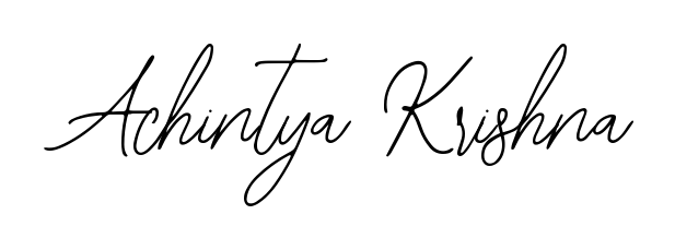 It looks like you need a new signature style for name Achintya Krishna. Design unique handwritten (Bearetta-2O07w) signature with our free signature maker in just a few clicks. Achintya Krishna signature style 12 images and pictures png