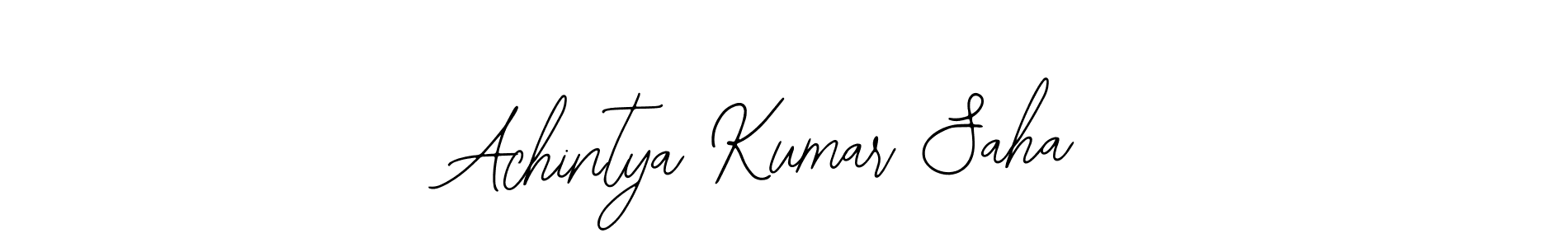 Make a beautiful signature design for name Achintya Kumar Saha. With this signature (Bearetta-2O07w) style, you can create a handwritten signature for free. Achintya Kumar Saha signature style 12 images and pictures png