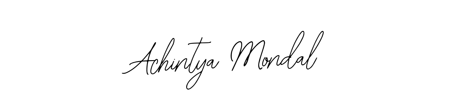 Achintya Mondal stylish signature style. Best Handwritten Sign (Bearetta-2O07w) for my name. Handwritten Signature Collection Ideas for my name Achintya Mondal. Achintya Mondal signature style 12 images and pictures png