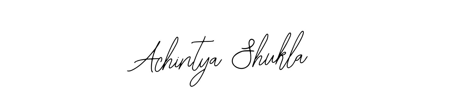 How to Draw Achintya Shukla signature style? Bearetta-2O07w is a latest design signature styles for name Achintya Shukla. Achintya Shukla signature style 12 images and pictures png