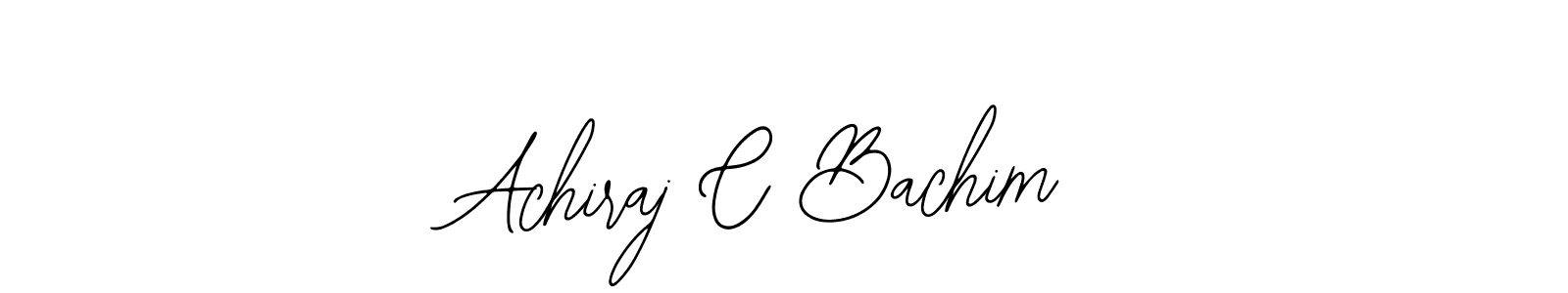 This is the best signature style for the Achiraj C Bachim name. Also you like these signature font (Bearetta-2O07w). Mix name signature. Achiraj C Bachim signature style 12 images and pictures png