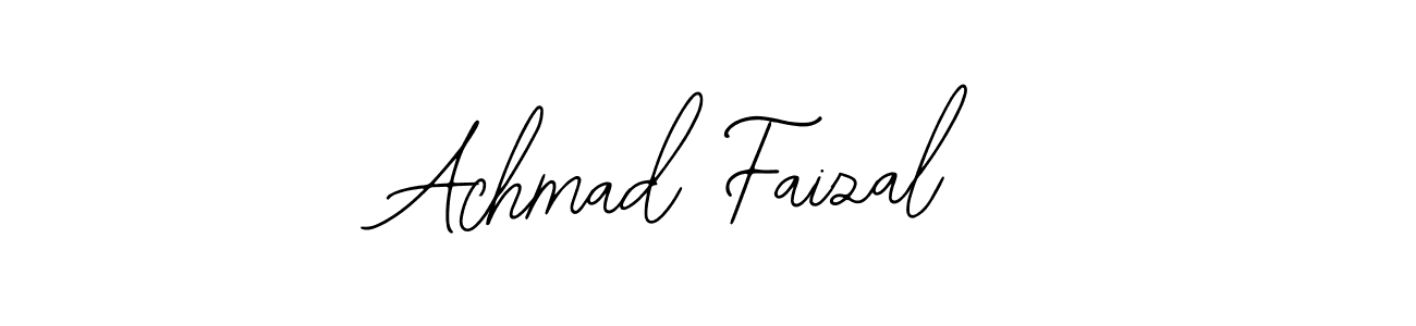 Also we have Achmad Faizal name is the best signature style. Create professional handwritten signature collection using Bearetta-2O07w autograph style. Achmad Faizal signature style 12 images and pictures png