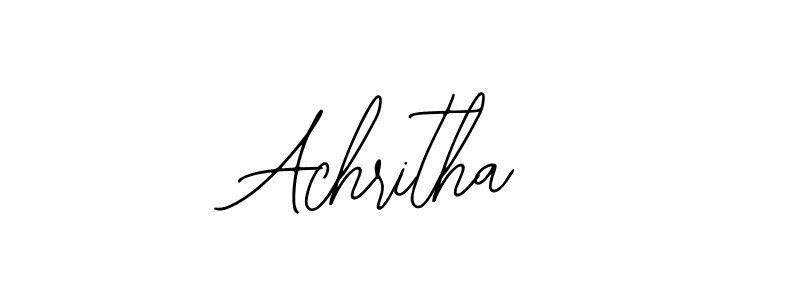 How to Draw Achritha signature style? Bearetta-2O07w is a latest design signature styles for name Achritha. Achritha signature style 12 images and pictures png