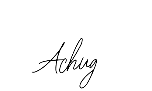 Achug stylish signature style. Best Handwritten Sign (Bearetta-2O07w) for my name. Handwritten Signature Collection Ideas for my name Achug. Achug signature style 12 images and pictures png