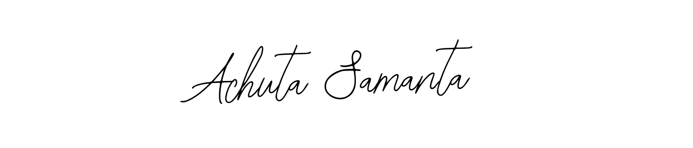 Make a beautiful signature design for name Achuta Samanta. Use this online signature maker to create a handwritten signature for free. Achuta Samanta signature style 12 images and pictures png