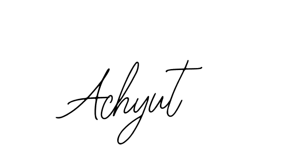 Similarly Bearetta-2O07w is the best handwritten signature design. Signature creator online .You can use it as an online autograph creator for name Achyut. Achyut signature style 12 images and pictures png