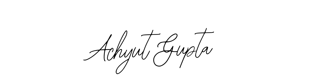 Check out images of Autograph of Achyut Gupta name. Actor Achyut Gupta Signature Style. Bearetta-2O07w is a professional sign style online. Achyut Gupta signature style 12 images and pictures png