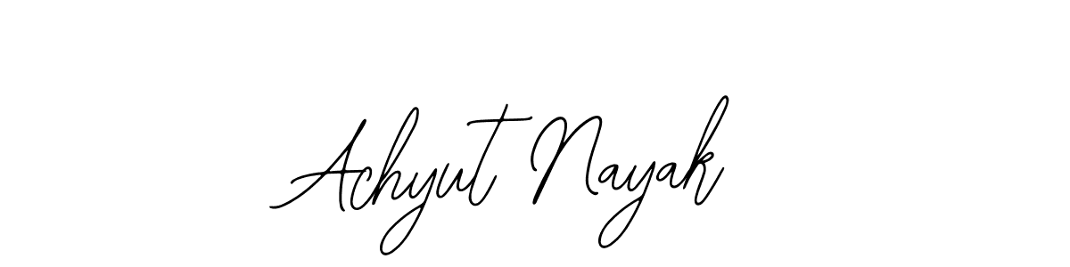 Also You can easily find your signature by using the search form. We will create Achyut Nayak name handwritten signature images for you free of cost using Bearetta-2O07w sign style. Achyut Nayak signature style 12 images and pictures png