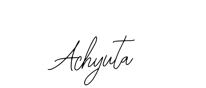 It looks lik you need a new signature style for name Achyuta. Design unique handwritten (Bearetta-2O07w) signature with our free signature maker in just a few clicks. Achyuta signature style 12 images and pictures png