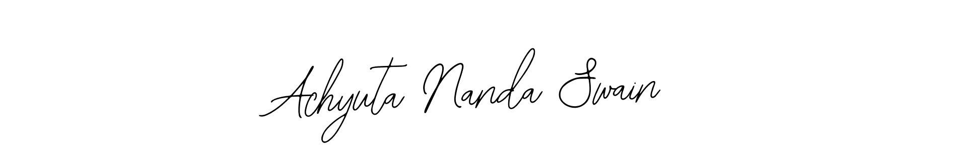 Bearetta-2O07w is a professional signature style that is perfect for those who want to add a touch of class to their signature. It is also a great choice for those who want to make their signature more unique. Get Achyuta Nanda Swain name to fancy signature for free. Achyuta Nanda Swain signature style 12 images and pictures png