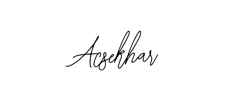 How to Draw Acsekhar signature style? Bearetta-2O07w is a latest design signature styles for name Acsekhar. Acsekhar signature style 12 images and pictures png