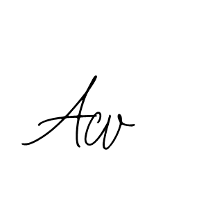 Use a signature maker to create a handwritten signature online. With this signature software, you can design (Bearetta-2O07w) your own signature for name Acv. Acv signature style 12 images and pictures png