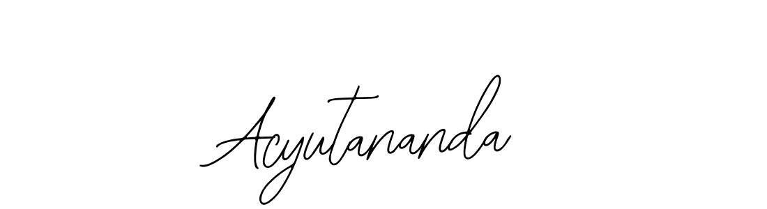 Acyutananda stylish signature style. Best Handwritten Sign (Bearetta-2O07w) for my name. Handwritten Signature Collection Ideas for my name Acyutananda. Acyutananda signature style 12 images and pictures png