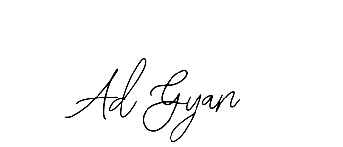 Ad Gyan stylish signature style. Best Handwritten Sign (Bearetta-2O07w) for my name. Handwritten Signature Collection Ideas for my name Ad Gyan. Ad Gyan signature style 12 images and pictures png