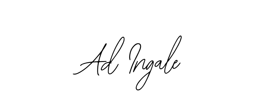 The best way (Bearetta-2O07w) to make a short signature is to pick only two or three words in your name. The name Ad Ingale include a total of six letters. For converting this name. Ad Ingale signature style 12 images and pictures png