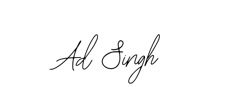 Also we have Ad Singh name is the best signature style. Create professional handwritten signature collection using Bearetta-2O07w autograph style. Ad Singh signature style 12 images and pictures png