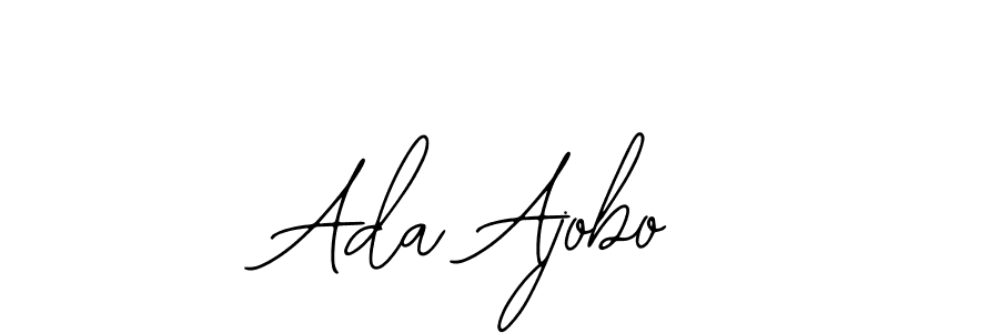 How to Draw Ada Ajobo signature style? Bearetta-2O07w is a latest design signature styles for name Ada Ajobo. Ada Ajobo signature style 12 images and pictures png