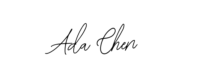 Design your own signature with our free online signature maker. With this signature software, you can create a handwritten (Bearetta-2O07w) signature for name Ada Chen. Ada Chen signature style 12 images and pictures png