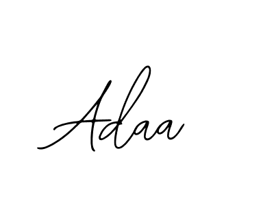 You should practise on your own different ways (Bearetta-2O07w) to write your name (Adaa) in signature. don't let someone else do it for you. Adaa signature style 12 images and pictures png