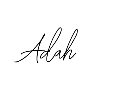 Adah stylish signature style. Best Handwritten Sign (Bearetta-2O07w) for my name. Handwritten Signature Collection Ideas for my name Adah. Adah signature style 12 images and pictures png