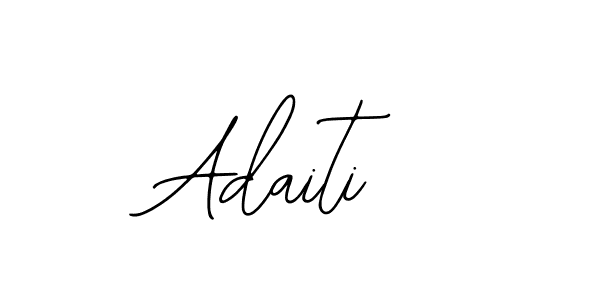 Use a signature maker to create a handwritten signature online. With this signature software, you can design (Bearetta-2O07w) your own signature for name Adaiti. Adaiti signature style 12 images and pictures png
