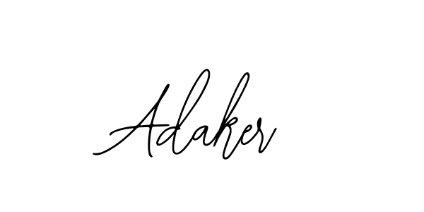 Make a beautiful signature design for name Adaker. Use this online signature maker to create a handwritten signature for free. Adaker signature style 12 images and pictures png