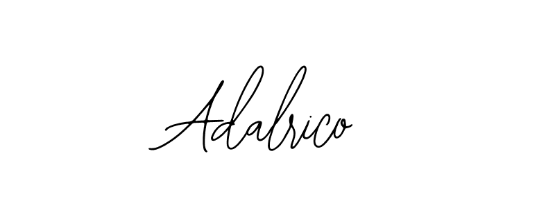 The best way (Bearetta-2O07w) to make a short signature is to pick only two or three words in your name. The name Adalrico include a total of six letters. For converting this name. Adalrico signature style 12 images and pictures png