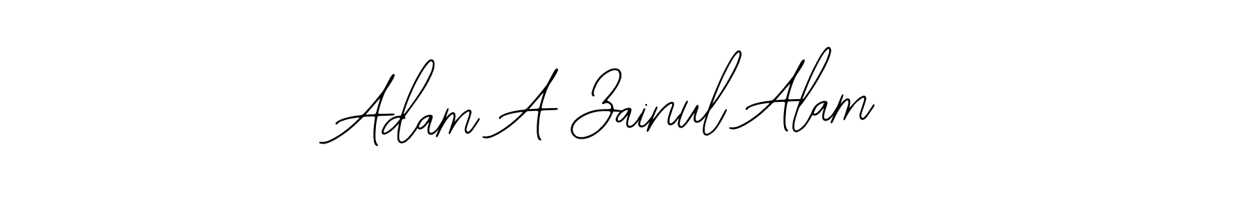 Adam A Zainul Alam stylish signature style. Best Handwritten Sign (Bearetta-2O07w) for my name. Handwritten Signature Collection Ideas for my name Adam A Zainul Alam. Adam A Zainul Alam signature style 12 images and pictures png