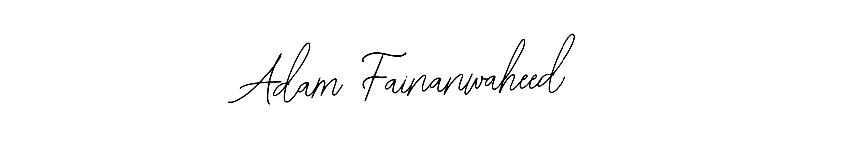 Make a beautiful signature design for name Adam Fainanwaheed. Use this online signature maker to create a handwritten signature for free. Adam Fainanwaheed signature style 12 images and pictures png