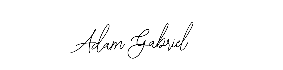 How to Draw Adam Gabriel signature style? Bearetta-2O07w is a latest design signature styles for name Adam Gabriel. Adam Gabriel signature style 12 images and pictures png