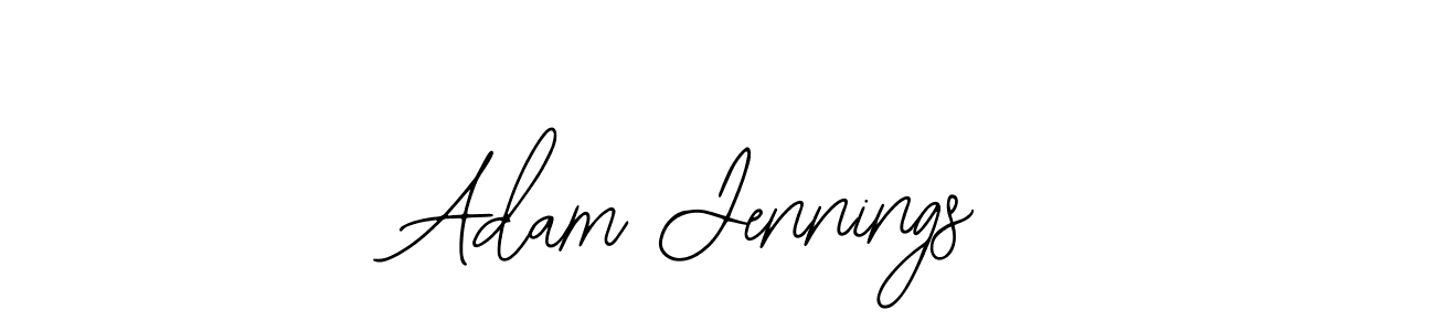 How to make Adam Jennings signature? Bearetta-2O07w is a professional autograph style. Create handwritten signature for Adam Jennings name. Adam Jennings signature style 12 images and pictures png