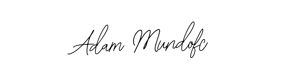 Use a signature maker to create a handwritten signature online. With this signature software, you can design (Bearetta-2O07w) your own signature for name Adam Mundofc. Adam Mundofc signature style 12 images and pictures png