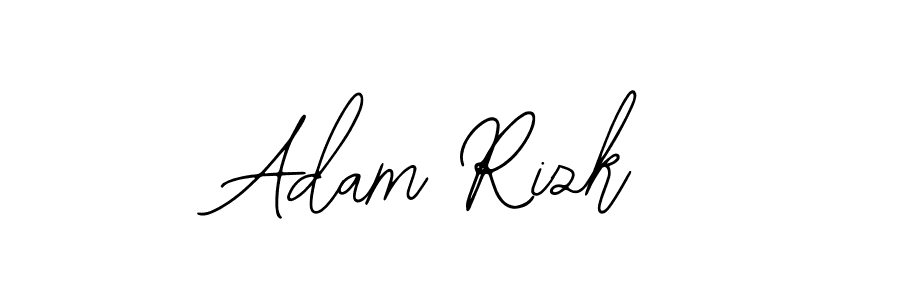 Make a beautiful signature design for name Adam Rizk. With this signature (Bearetta-2O07w) style, you can create a handwritten signature for free. Adam Rizk signature style 12 images and pictures png