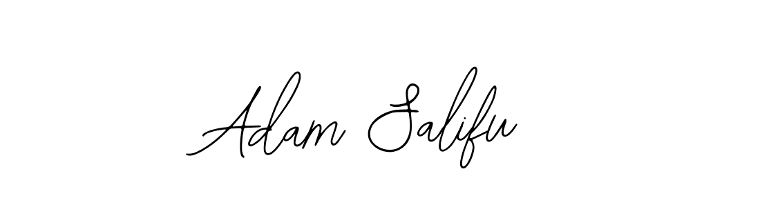 You should practise on your own different ways (Bearetta-2O07w) to write your name (Adam Salifu) in signature. don't let someone else do it for you. Adam Salifu signature style 12 images and pictures png