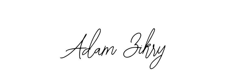 You should practise on your own different ways (Bearetta-2O07w) to write your name (Adam Zikry) in signature. don't let someone else do it for you. Adam Zikry signature style 12 images and pictures png