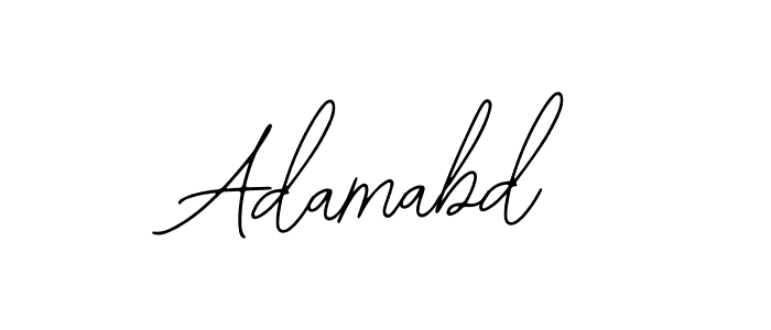 if you are searching for the best signature style for your name Adamabd. so please give up your signature search. here we have designed multiple signature styles  using Bearetta-2O07w. Adamabd signature style 12 images and pictures png