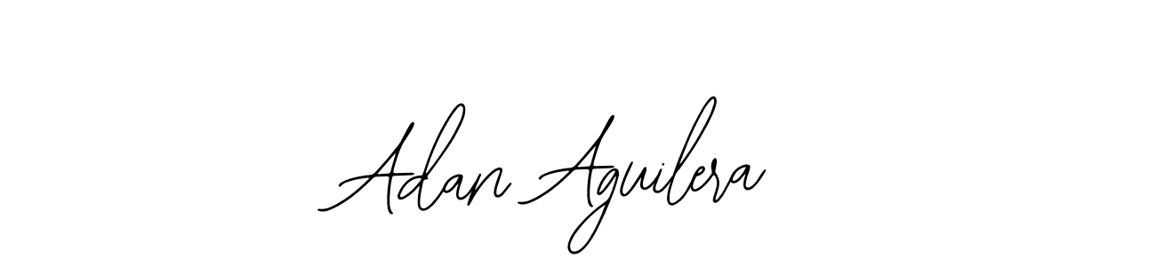 The best way (Bearetta-2O07w) to make a short signature is to pick only two or three words in your name. The name Adan Aguilera include a total of six letters. For converting this name. Adan Aguilera signature style 12 images and pictures png