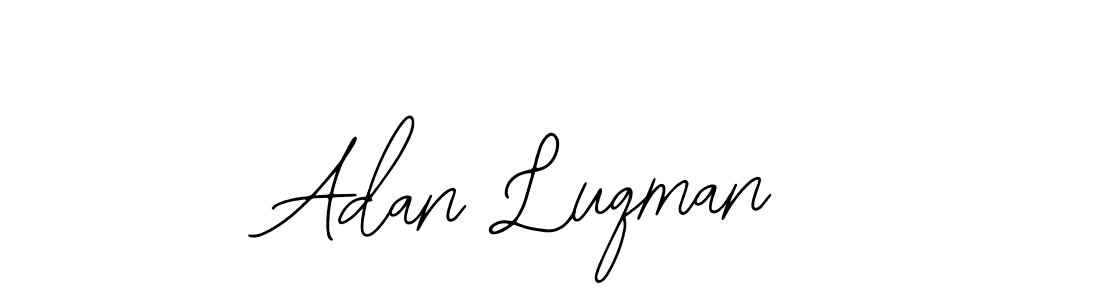 This is the best signature style for the Adan Luqman name. Also you like these signature font (Bearetta-2O07w). Mix name signature. Adan Luqman signature style 12 images and pictures png