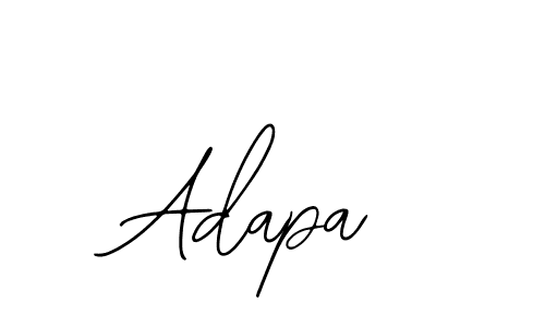 Create a beautiful signature design for name Adapa. With this signature (Bearetta-2O07w) fonts, you can make a handwritten signature for free. Adapa signature style 12 images and pictures png