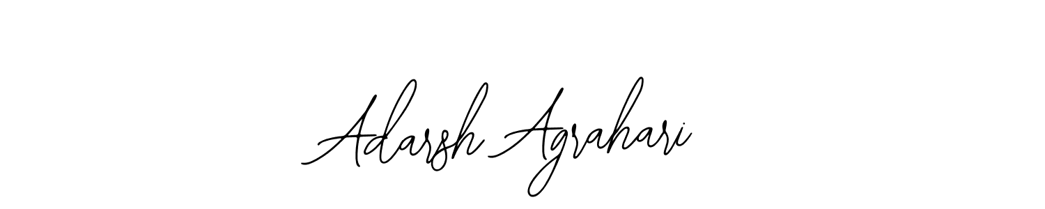 Bearetta-2O07w is a professional signature style that is perfect for those who want to add a touch of class to their signature. It is also a great choice for those who want to make their signature more unique. Get Adarsh Agrahari name to fancy signature for free. Adarsh Agrahari signature style 12 images and pictures png