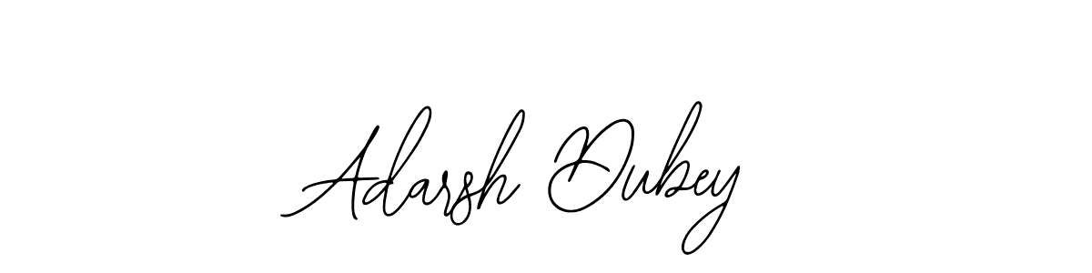 You should practise on your own different ways (Bearetta-2O07w) to write your name (Adarsh Dubey) in signature. don't let someone else do it for you. Adarsh Dubey signature style 12 images and pictures png