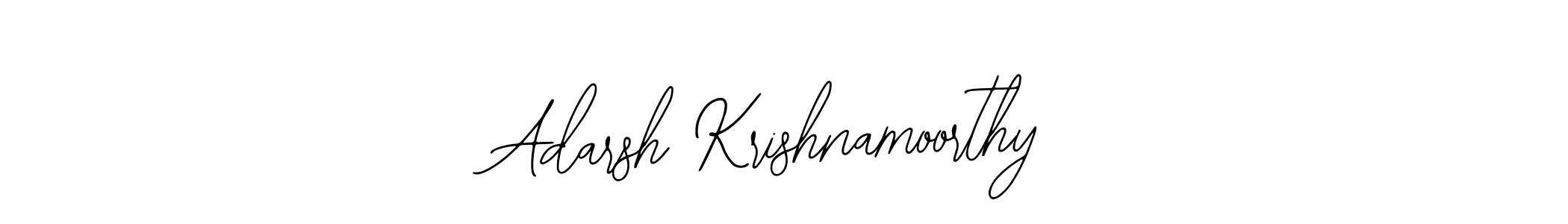 Make a beautiful signature design for name Adarsh Krishnamoorthy. Use this online signature maker to create a handwritten signature for free. Adarsh Krishnamoorthy signature style 12 images and pictures png