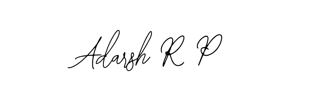 Adarsh R P stylish signature style. Best Handwritten Sign (Bearetta-2O07w) for my name. Handwritten Signature Collection Ideas for my name Adarsh R P. Adarsh R P signature style 12 images and pictures png