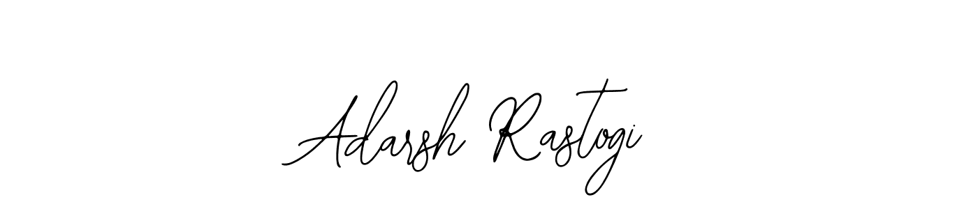 How to make Adarsh Rastogi name signature. Use Bearetta-2O07w style for creating short signs online. This is the latest handwritten sign. Adarsh Rastogi signature style 12 images and pictures png