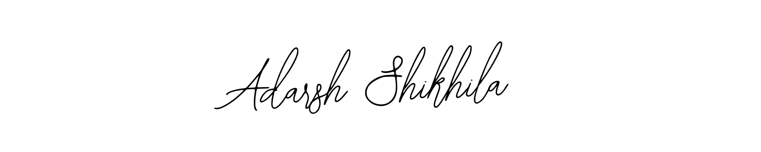 How to make Adarsh Shikhila name signature. Use Bearetta-2O07w style for creating short signs online. This is the latest handwritten sign. Adarsh Shikhila signature style 12 images and pictures png