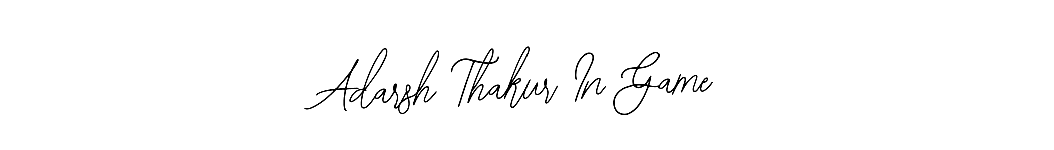 You can use this online signature creator to create a handwritten signature for the name Adarsh Thakur In Game. This is the best online autograph maker. Adarsh Thakur In Game signature style 12 images and pictures png