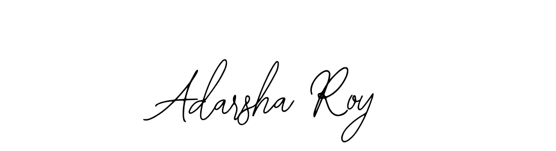 The best way (Bearetta-2O07w) to make a short signature is to pick only two or three words in your name. The name Adarsha Roy include a total of six letters. For converting this name. Adarsha Roy signature style 12 images and pictures png