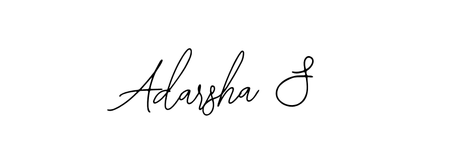 Also we have Adarsha S name is the best signature style. Create professional handwritten signature collection using Bearetta-2O07w autograph style. Adarsha S signature style 12 images and pictures png