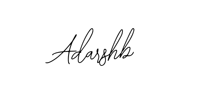 How to make Adarshb name signature. Use Bearetta-2O07w style for creating short signs online. This is the latest handwritten sign. Adarshb signature style 12 images and pictures png